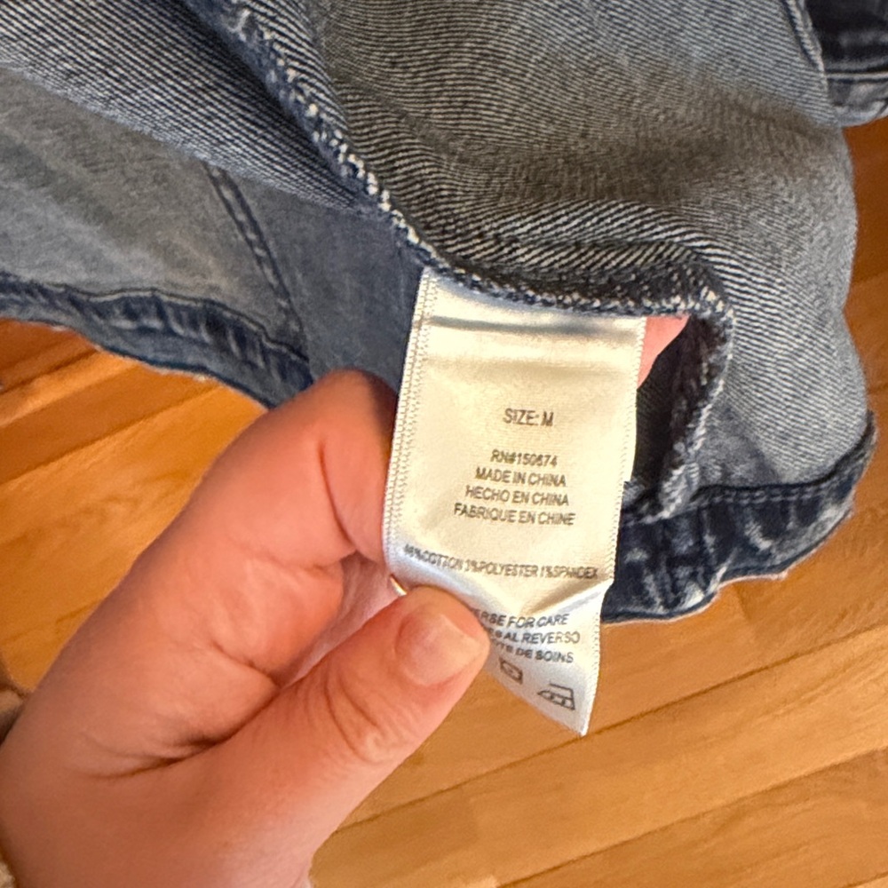 Wash Lab Puff Denim Jacket NEW - Picture 6 of 8